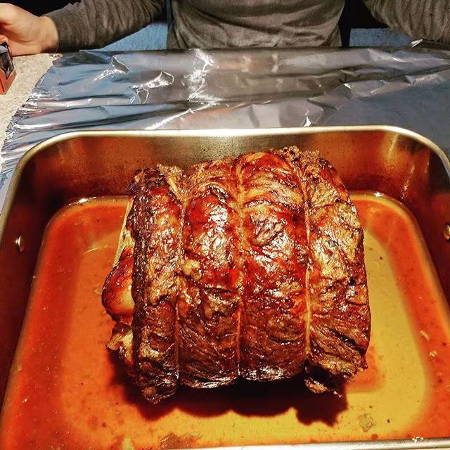 Our New Year's 2018 dinner.