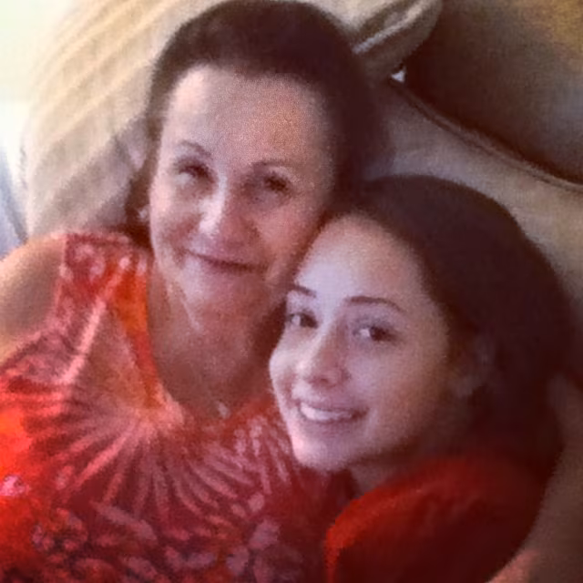 My Mom and Niece Christmas 2015